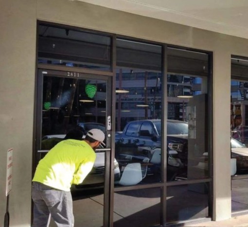 Commercial storefront glass Glenwood Springs installation and repair